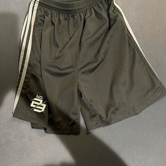 NO.23 Black Soccer Shorts - Streamlined Fit for Peak Performance - Picture 2 of 2